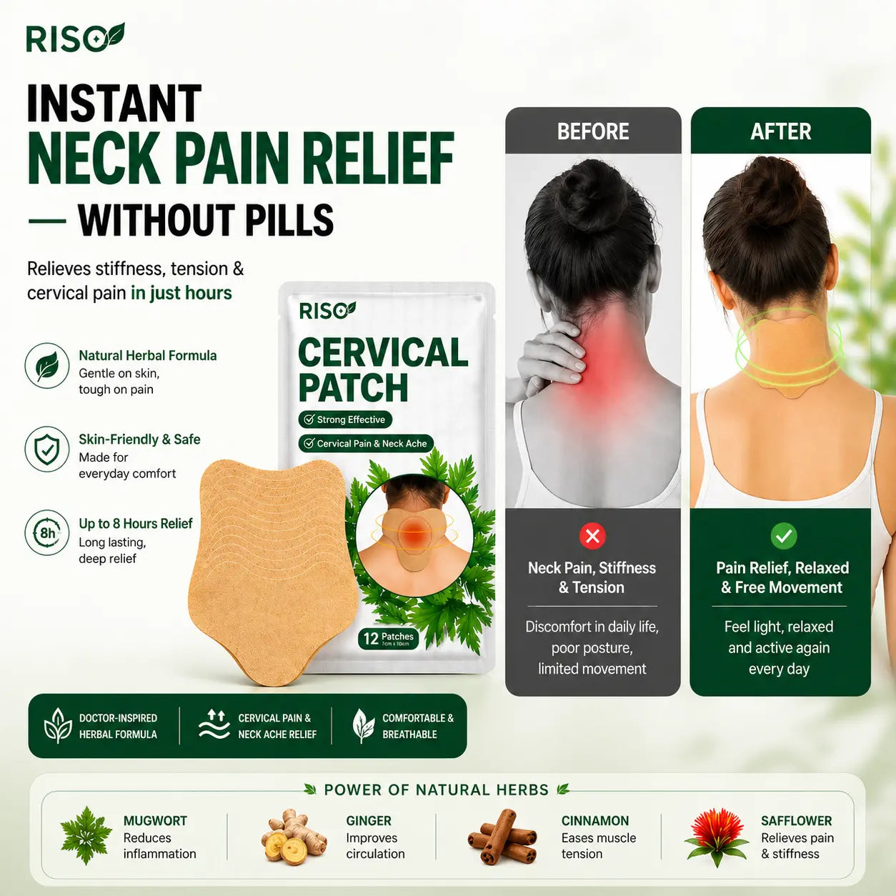 INSTANT NECK PAON RELIEF WITHOUT PILLS