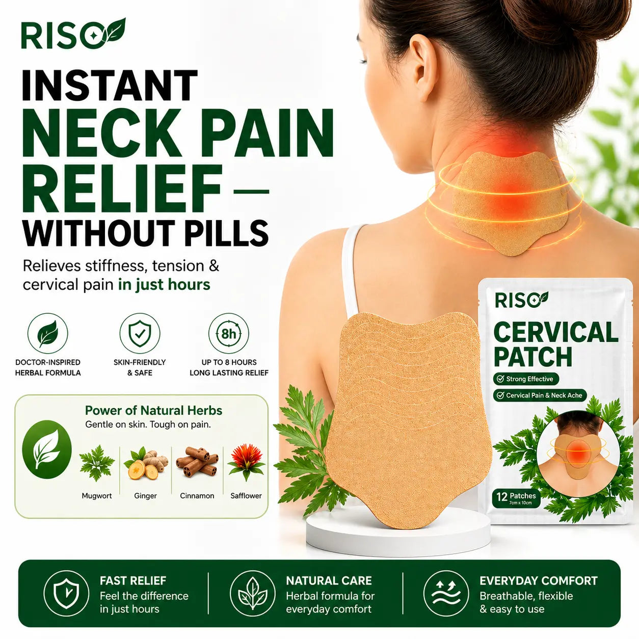 INSTANT NECK PAON RELIEF WITHOUT PILLS