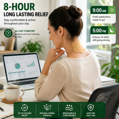 INSTANT NECK PAON RELIEF WITHOUT PILLS