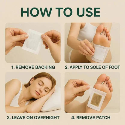 Sleep & Detox Foot Patches- 10 Nights pack
